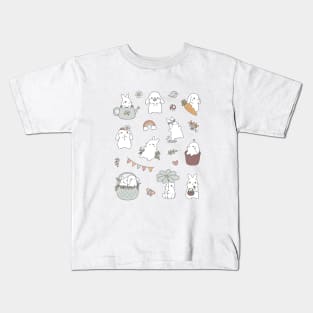 Spring Bunnies Kids T-Shirt